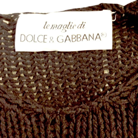 Dolce & Gabbana Knit Y2K Top - Picture 7 of 7